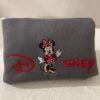 Disney Embroidered Sweatshirt Disneyland Stitch Gift For Fan