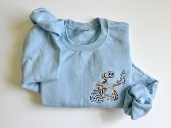 Disney Embroidered Sweatshirt Inspired Wall E