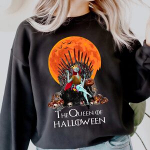 Disney Sweatshirt Sally Skeleton The Queen Of Halloween