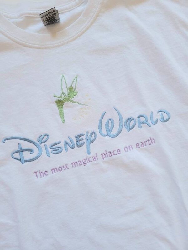 Disney Embroidered Sweatshirt The Most Magical Place On Earth