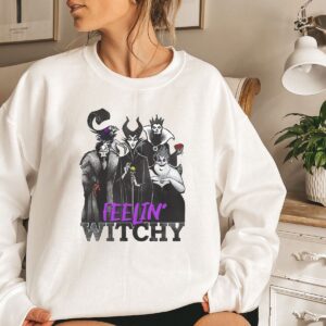 Disney Sweatshirt Halloween Fellin Witchy