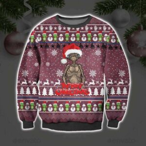 E.T. Merry Christmas Ugly Sweater