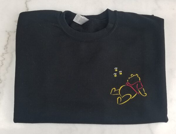 Embroidered Inspired By Winnie The Pooh Sweatshirt