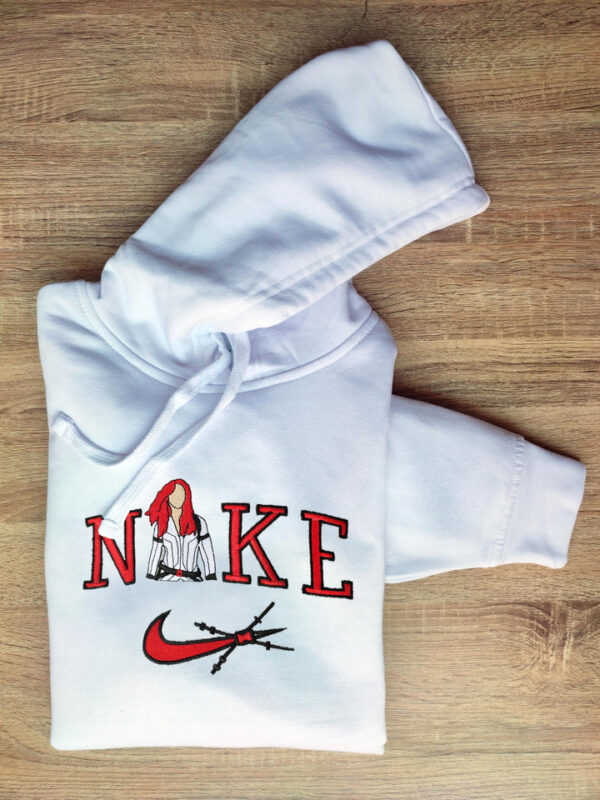 Embroidered Nike Sweatshirt Matching Comic Women Hero