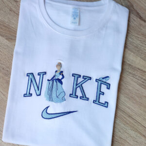 Embroidered Nike Sweatshirt Matching Princess Movie Character