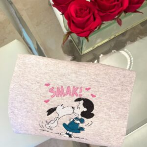 Embroidered Snoopy Mother’s Day Sweatshirt