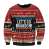 Funny Let’s Go Brandon Ugly Christmas Sweater