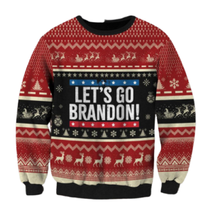 FJB Let’s Go Brandon Ugly Christmas Sweater