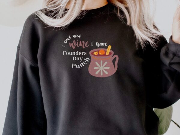 Founders Day Punch Inspired Gilmore Girls Sweatshirt