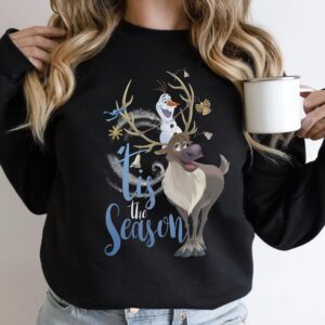 Frozen Olaf Sven Tis The Season Christmas Sweatshirt