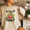 The Nice Nurse Is On Vacation Grinch Christmas Sweatshirt