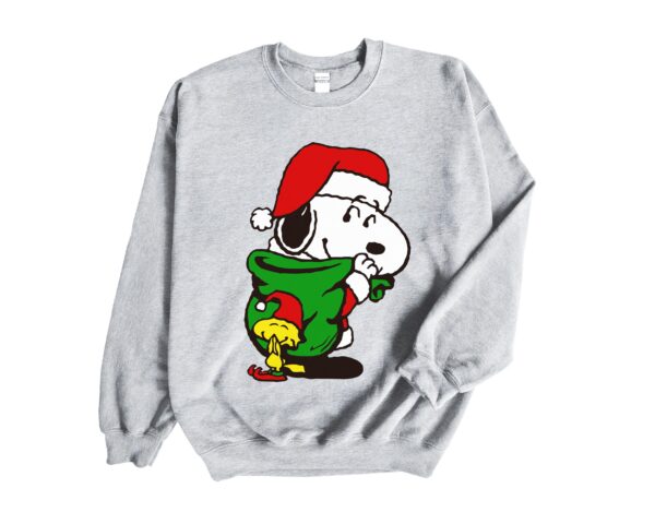 Gifts From Santa Snoopy Christmas Hoodie Sweatshirt Tee