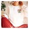 Grinch Embroidered Sweatshirt Whoville Est. 1957 Christmas