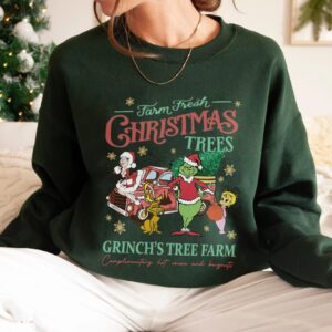 Grinch’s Tree Farm Fresh Christmas Sweatshirt