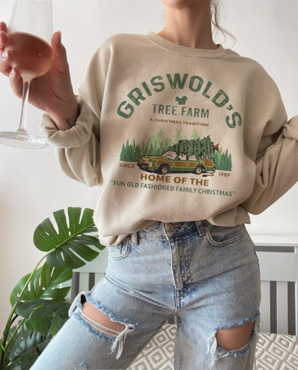 Griswold Family Christmas Fun Old Fashioned Sweatshirt