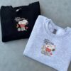 Embroidered Peanuts Christmas Sweatshirt Hoodie Tee