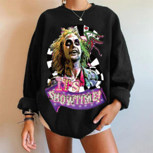 Horror Movie Hoodies Inspired Beetlejuice It's Showtime