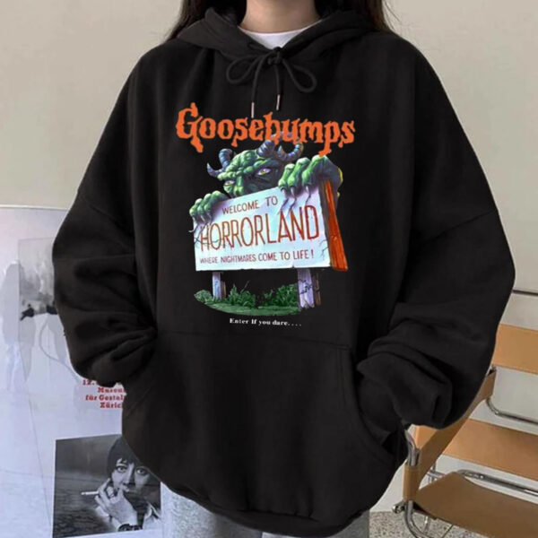 Horror Movie Hoodies Inspired Goosebumps Welcome To Horrorland