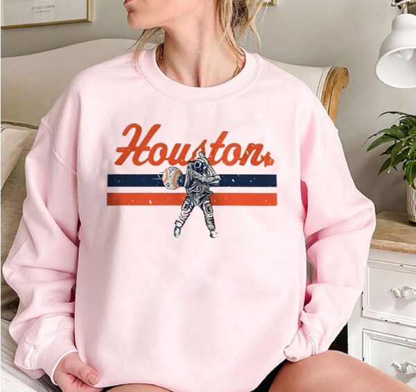 Houston Space Baseball Sweatshirt Hoodie Tee