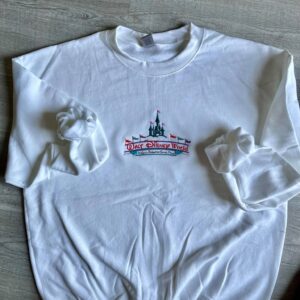 Disney Embroidered Sweatshirt Walt Disney World Where Dreams Come True