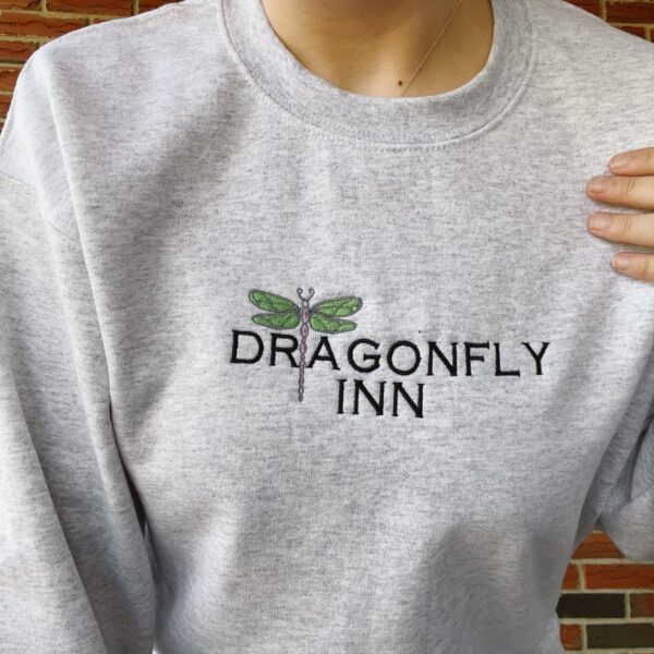 Dragonfly Inn Embroidered Sweatshirt Inspired Gilmore Girls