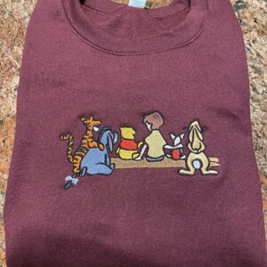 Winnie The Pooh And Friends Embroidered Sweatshirt