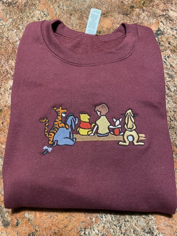 Winnie The Pooh And Friends Embroidered Sweatshirt