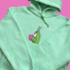 Vintage Embroidered Sweatshirt Sponge Bob Hoodies Sweatshirt