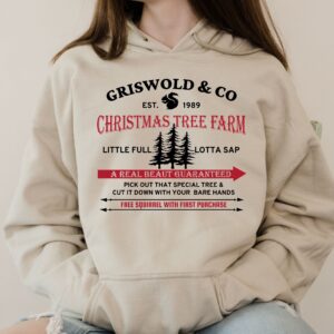 Griswolds Tree Farm Sweatshirt Hoodie Tee Christmas Gift