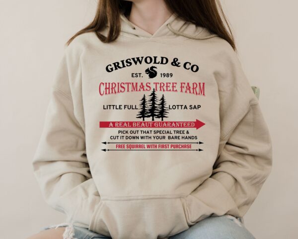 Griswolds Tree Farm Sweatshirt Hoodie Tee Christmas Gift