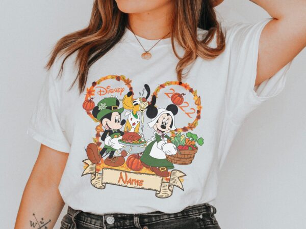 Mickey Mouse Thanksgiving Shirt Disney Family Trip