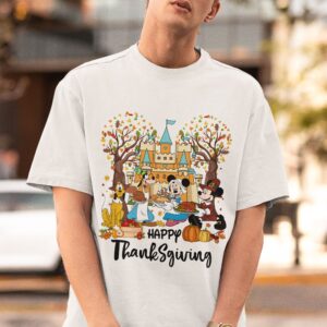 Mickey Mouse Thanksgiving Shirt Happy Thanksgiving Shirt Gift for Mickey Lover