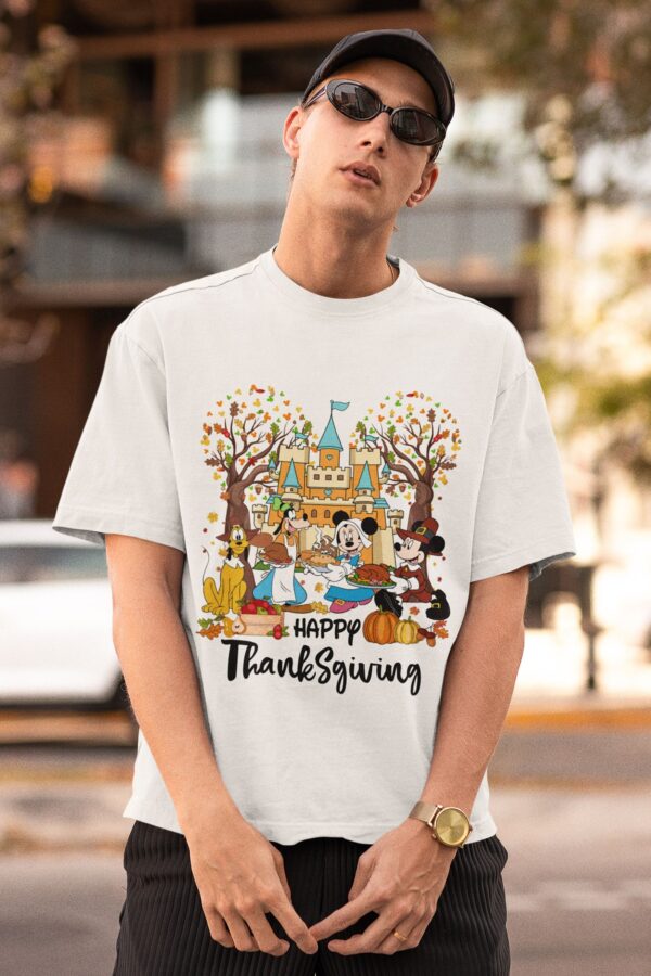 Mickey Mouse Thanksgiving Shirt Happy Gift For Lover