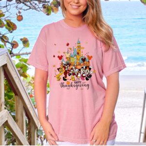 Mickey Mouse Thanksgiving Shirt Happy Thanksgiving Disneyland