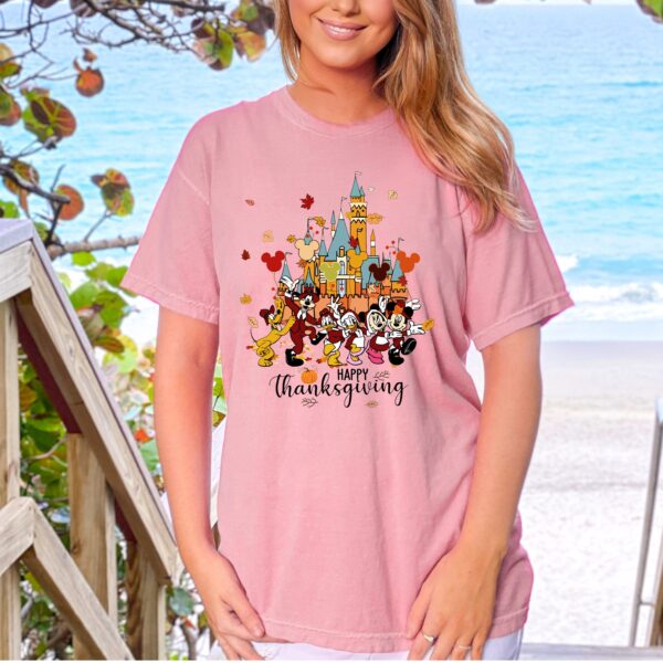 Mickey Mouse Thanksgiving Shirt Happy Disneyland