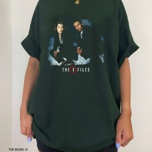 The X-Files Scully And Mulder Vintage Shirt