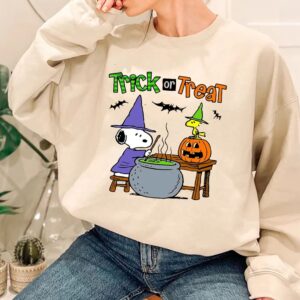 Trick Or Treat Snoopy Halloween Sweatshirt