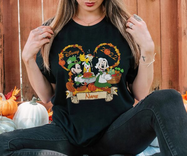 Mickey Mouse Thanksgiving Shirt Disney Family Trip