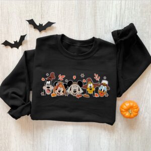 Mickey Mouse Thanksgiving Shirt Mickey And Friends Thanksgiving Sweatshirt