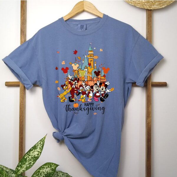 Mickey Mouse Thanksgiving Shirt Happy Disneyland