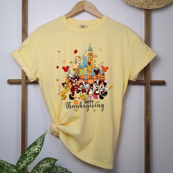 Mickey Mouse Thanksgiving Shirt Happy Disneyland