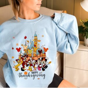 Disney Characters Happy Thanksgiving Sweatshirt