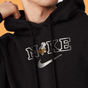 Embroidered Nike Sweatshirt Hoodie Casper Friendly Ghost Pumpkin