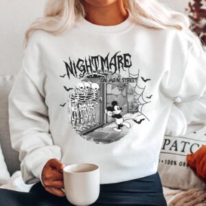 Disney Sweatshirt Nightmare On Main Street