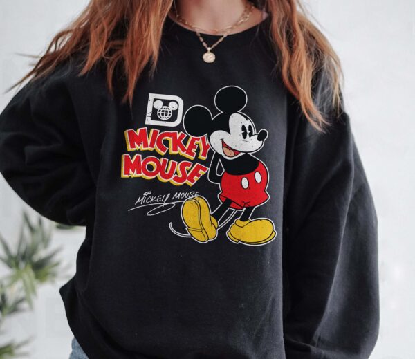 Vintage Mickey Mouse Sweatshirt Christmas Gift