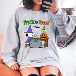 Trick Or Treat Snoopy Halloween Sweatshirt