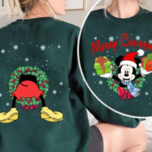 Mickey Mouse Holiday Presents Merry Christmas Shirt