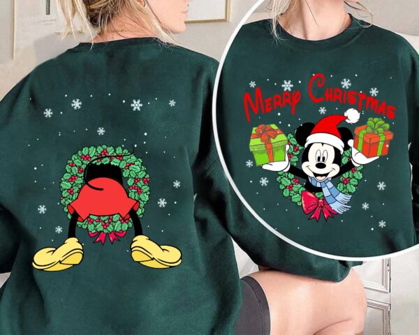 Mickey Mouse Holiday Presents Merry Christmas Shirt