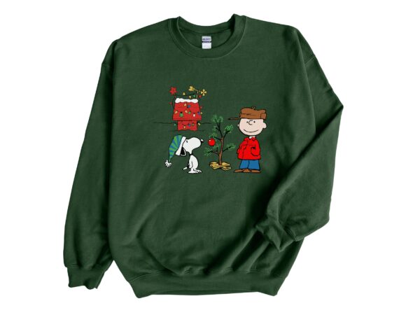 Together Decor Christmas Charlie Brown And Snoopy Hoodie Sweatshirt Tee