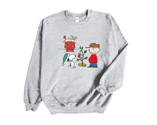 Together Decor Christmas Charlie Brown And Snoopy Hoodie Sweatshirt Tee